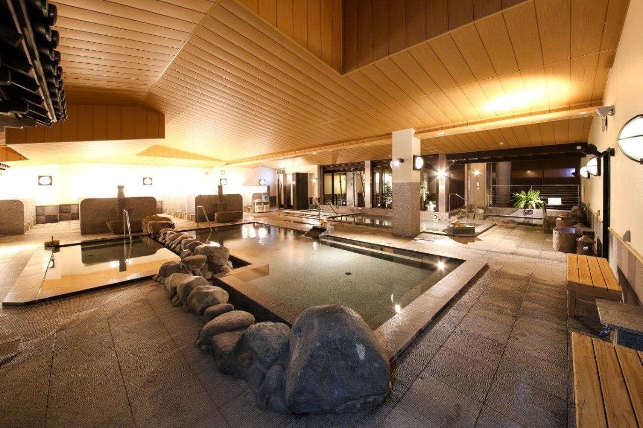 Kobe Harbor Land Onsen Manyo-Club Hotell Eksteriør bilde