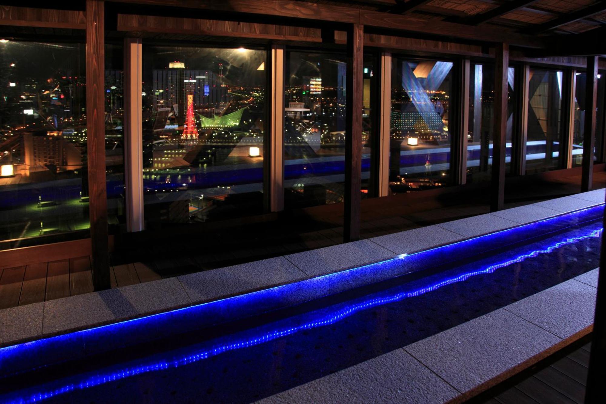 Kobe Harbor Land Onsen Manyo-Club Hotell Eksteriør bilde
