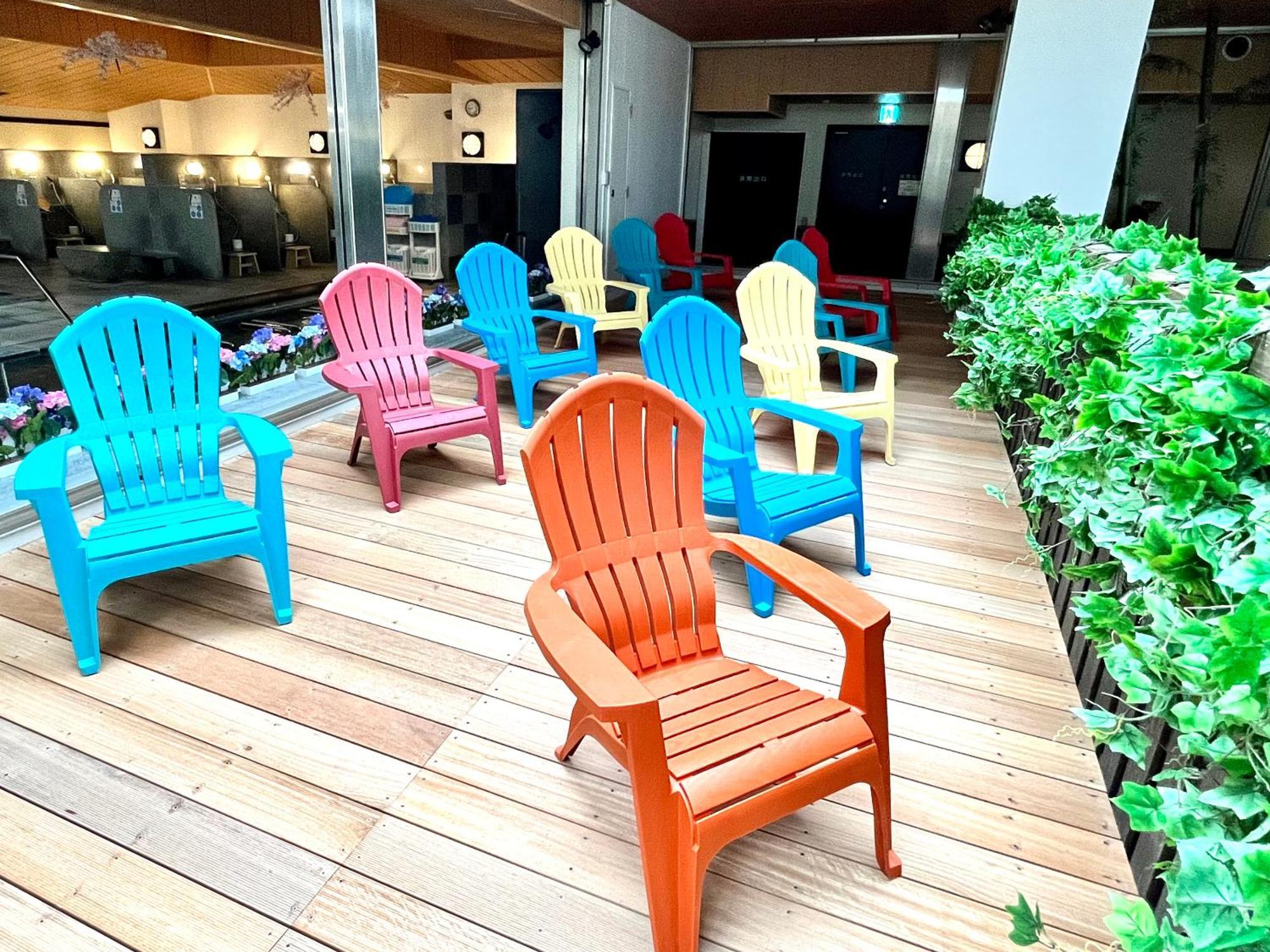 Kobe Harbor Land Onsen Manyo-Club Hotell Eksteriør bilde